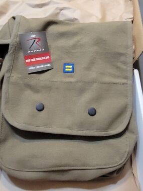 Rothco Olive Green Map Case Shoulder Bag